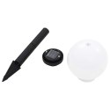 LAMPY SOLARNE DO OGRODU 6 SZT. LED KULISTE 20CM RGB