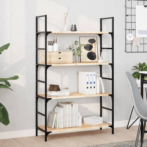 PÓŁKI ŚCIENNE 3 SZT. 100X30X2CM SUROWE LITE DREWNO AKACJOWE