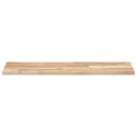 PÓŁKI ŚCIENNE 3 SZT. 100X30X2CM SUROWE LITE DREWNO AKACJOWE