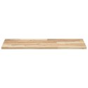 PÓŁKI ŚCIENNE 4 SZT. 80X40X2CM SUROWE LITE DREWNO AKACJOWE