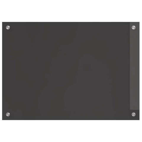 PANEL KUCHENNY 2 PCS CIEMNOSZARY 70X50CM SZKŁO HARTOWANE