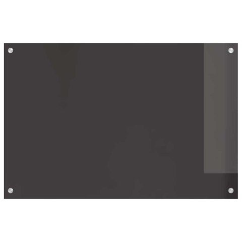 PANEL KUCHENNY 2 PCS CIEMNOSZARY 90X60CM SZKŁO HARTOWANE
