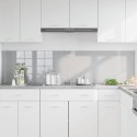 PANEL KUCHENNY 2 PCS JASNOSZARY 100X50CM SZKŁO HARTOWANE