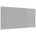 PANEL KUCHENNY 2 PCS JASNOSZARY 100X50CM SZKŁO HARTOWANE