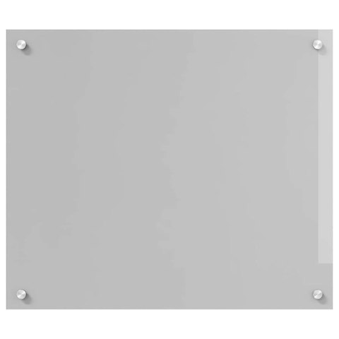 PANEL KUCHENNY 2 PCS JASNOSZARY 70X60CM SZKŁO HARTOWANE