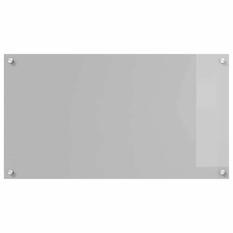 PANEL KUCHENNY 2 PCS JASNOSZARY 90X50CM SZKŁO HARTOWANE