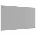 PANEL KUCHENNY 2 PCS JASNOSZARY 90X50CM SZKŁO HARTOWANE