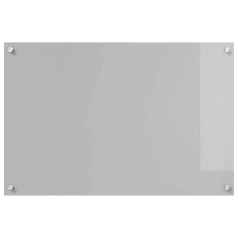 PANEL KUCHENNY 2 SZT. JASNOSZARY 90 X 60 CM SZKŁO HARTOWANE
