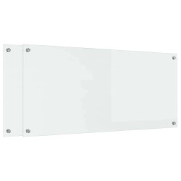 PANEL KUCHENNY 2 PCS PRZEZROCZYSTY 110X50CM SZKŁO HARTOWANE