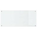 PANEL KUCHENNY 2 PCS PRZEZROCZYSTY 110X50CM SZKŁO HARTOWANE