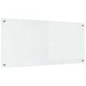 PANEL KUCHENNY 2 PCS PRZEZROCZYSTY 110X50CM SZKŁO HARTOWANE