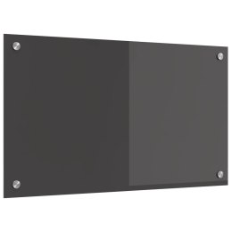 PANEL KUCHENNY CIEMNOSZARY 70X40CM SZKŁO HARTOWANE