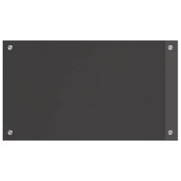 PANEL KUCHENNY CIEMNOSZARY 70X40CM SZKŁO HARTOWANE