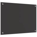 PANEL KUCHENNY CIEMNOSZARY 70X50CM SZKŁO HARTOWANE
