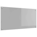 PANEL KUCHENNY JASNOSZARY 100X50CM SZKŁO HARTOWANE