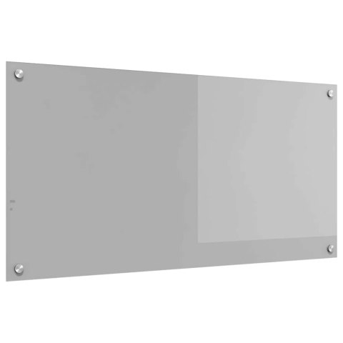 PANEL KUCHENNY JASNOSZARY 100X50CM SZKŁO HARTOWANE