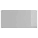 PANEL KUCHENNY JASNOSZARY 100X50CM SZKŁO HARTOWANE
