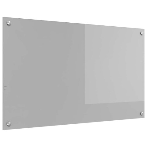 PANEL KUCHENNY JASNOSZARY 100 X 60 CM SZKŁO HARTOWANE