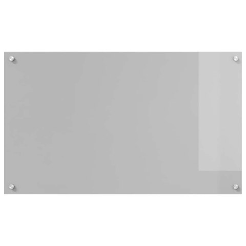 PANEL KUCHENNY JASNOSZARY 100 X 60 CM SZKŁO HARTOWANE