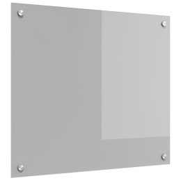 PANEL KUCHENNY JASNOSZARY 70 X 60 CM SZKŁO HARTOWANE