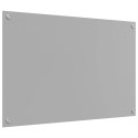 PANEL KUCHENNY JASNOSZARY 90X60CM SZKŁO HARTOWANE
