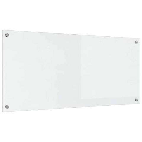 PANEL KUCHENNY PRZEZROCZYSTY 110 X 50 CM SZKŁO HARTOWANE
