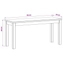 ŁAWKA JADALNIANA 95X32X45CM DĄB LITE NATURALNY
