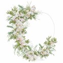BIAŁY ŁUK ŚLUBNY W KSZTAŁCIE SERCA 195X35X211CM DO DEKORACJI I NA WESELE