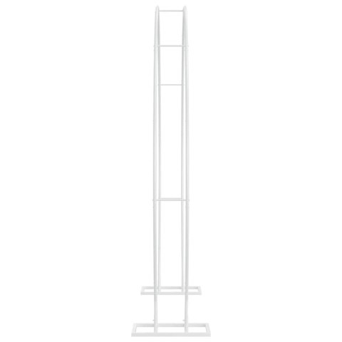 BIAŁY ŁUK ŚLUBNY STALOWY 220X45X200CM DO DEKORACJI I NA WESELE