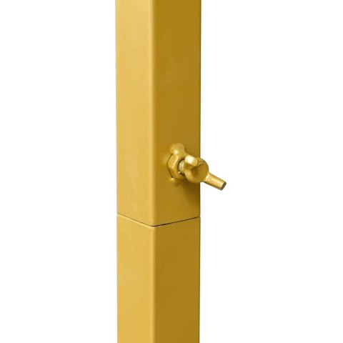 ZŁOTY ŁUK ŚLUBNY STALOWY 657X35X300CM DO DEKORACJI I NA WESELE