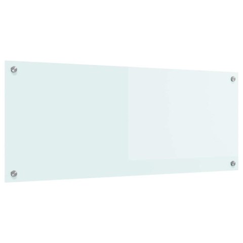 PANEL KUCHENNY MLEKO 100X40CM SZKŁO HARTOWANE