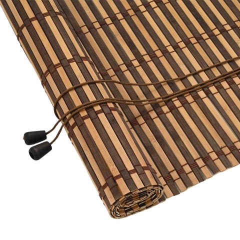 VidaXL Roleta brązowy 40 x 160 cm Bambus