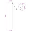 VidaXL Roleta brązowy 40 x 220 cm Bambus