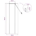 VidaXL Roleta brązowy 50 x 160 cm Bambus