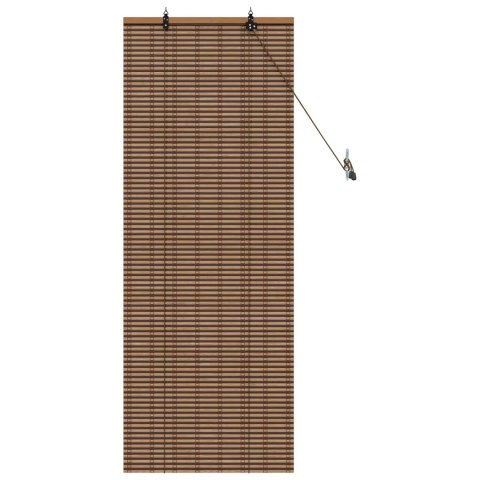 VidaXL Roleta brązowy 70 x 160 cm Bambus