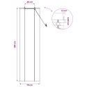 VidaXL Roleta brązowy 70 x 220 cm Bambus