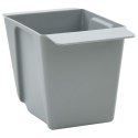 SKRZYNKI NA KWIATY DO PALET EURO 12 PCS JASNOSZARY