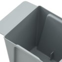 SKRZYNKI NA KWIATY DO PALET EURO 12 PCS JASNOSZARY