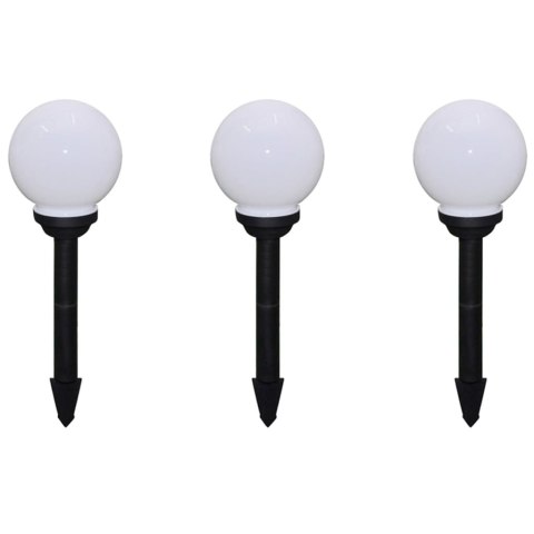 LAMPY DO OŚWIETLENIA ŚCIEŻKI 6 SZT LED 20CM ZE SZPIKULCAMI