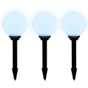 LAMPY DO OŚWIETLENIA ŚCIEŻKI 6 SZT LED 20CM ZE SZPIKULCAMI