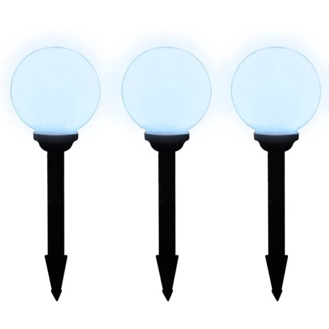 LAMPY DO OŚWIETLENIA ŚCIEŻKI 6 SZT LED 20CM ZE SZPIKULCAMI