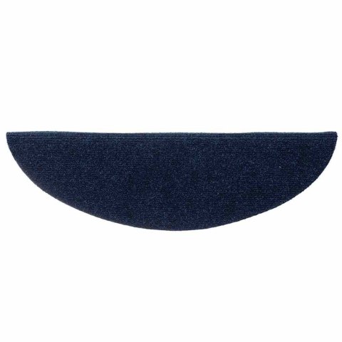 MATY NA SCHODY SAMOPRZYLEPNE 10 SZT. 56X17X3CM GRANATOWE PÓŁOKRĄGŁE