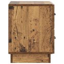 SZAFKA NOCNA Z SZUFLADĄ 2 PCS STARE DREWNO 43X34,5X44,5CM
