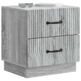 VidaXL Szafka Nocna z szufladą 2 pcs Szary Sonoma 43 x 34,5 x 44,5 cm