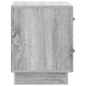 SZAFKA NOCNA Z SZUFLADĄ 2 PCS SZARY SONOMA 43X34,5X44,5CM