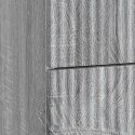 SZAFKA NOCNA Z SZUFLADĄ 2 PCS SZARY SONOMA 43X34,5X44,5CM