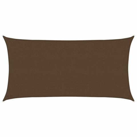 ŻAGIEL PRZECIWSŁONECZNY 160 G/M² BRĄZOWY 2X3,5 M HDPE
