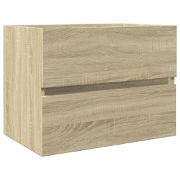 VidaXL Szafka pod umywalkę, dąb sonoma, 60x38,5x45 cm, płyta wiórowa