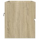 SZAFKA POD UMYWALKĘ DĄB SONOMA 60X38,5X45CM PŁYTA WIÓROWA