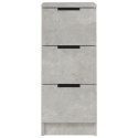 SZAFKA SZAROŚĆ BETONU 30X30X70CM MATERIAŁ DREWNOPOCHODNY